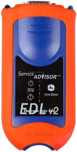  Original V5.3 AG+V5.3 CF Software Service Advisor EDL V2 Heavy Duty Scanner Electronic Data Link Truck  Kit for John Deere